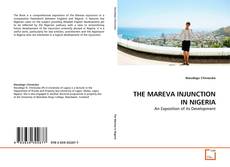 Bookcover of THE MAREVA INJUNCTION IN NIGERIA