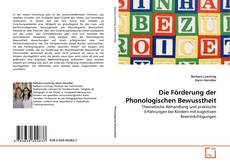 Buchcover von Die Förderung der Phonologischen Bewusstheit