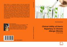 Обложка Clinical Utility of Kent's Repertory in Chronic Allergic Rhinitis