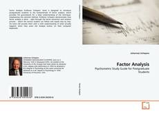 Portada del libro de Factor Analysis