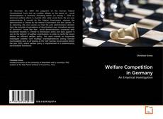 Copertina di Welfare Competition in Germany
