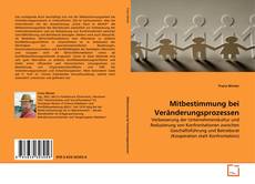 Capa do livro de Mitbestimmung bei Veränderungsprozessen 