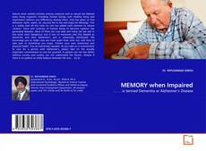 Couverture de MEMORY when Impaired