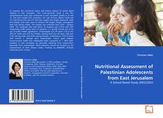 Portada del libro de Nutritional Assessment of Palestinian Adolescents from East Jerusalem