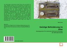 Capa do livro de Geistige Behinderung im Alter 