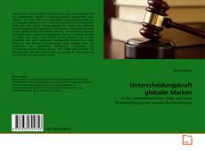 Couverture de Unterscheidungskraft globaler Marken