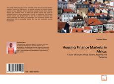 Housing Finance Markets in Africa: kitap kapağı