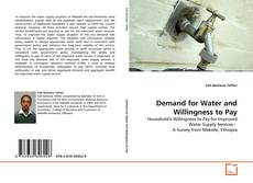 Buchcover von Demand for Water and Willingness to Pay