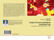 Обложка Study of human pathogenic Escherichia coli