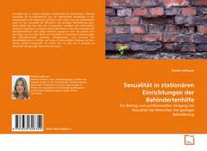 Buchcover von Sexualität in stationären Einrichtungen der Behindertenhilfe