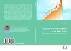 Buchcover von An analysis of economic growth in India