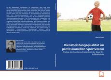 Capa do livro de Dienstleistungsqualität im professionellen Sportverein 
