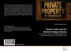 Capa do livro de Patent Trolls and the Biotechnology Industry 