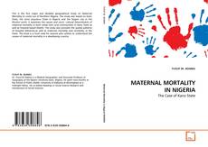 Couverture de MATERNAL MORTALITY IN NIGERIA