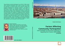 Copertina di Factors Affecting Community Participation