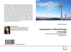 Обложка Investment in Wind Energy in Europe