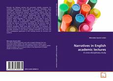 Buchcover von Narratives in English academic lectures