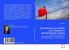 Bookcover of Das Dilemma von Freiheit und Sicherheit in demokratischen Staaten