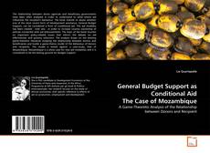 Buchcover von General Budget Support as Conditional Aid The Case of Mozambique