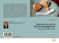 Borítókép a  Subprime-Krise und die Rolle der Ratingagenturen - hoz