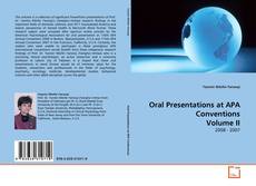 Buchcover von Oral Presentations at APA Conventions Volume II