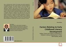 Buchcover von Factors Relating to Early Childhood Literacy Development