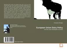 Couverture de European Union Dairy Policy