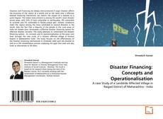 Capa do livro de Disaster Financing: Concepts and Operationalisation 