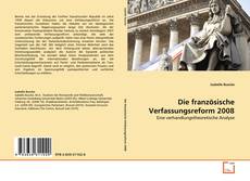 Buchcover von Die französische Verfassungsreform 2008