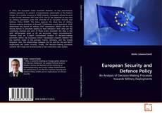 Couverture de European Security and Defence Policy