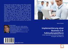 Buchcover von Implementierung einer Business-2.0-Fallstudienplattform