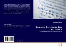 Bookcover of Corporate Governance, Law and Finance