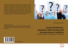 Copertina di Causal Attribution, Academic Self-Concept and Socioeconomic condition