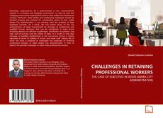 Capa do livro de CHALLENGES IN RETAINING PROFESSIONAL WORKERS 