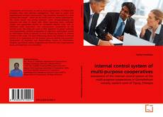 Couverture de internal control system of multi-purpose cooperatives