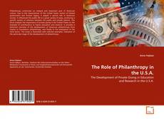 Buchcover von The Role of Philanthropy in the U.S.A.