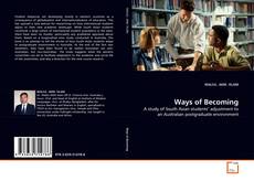 Ways of Becoming的封面