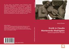 Copertina di Erotik in Claudio Monteverdis Madrigalen