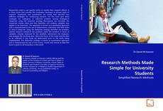 Copertina di Research Methods Made Simple for University Students