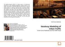 Buchcover von Headway Modeling of Urban Traffic