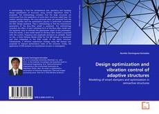Capa do livro de Design optimization and vibration control of adaptive structures 