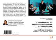 Bookcover of Communication and Information Management in Donor Relations