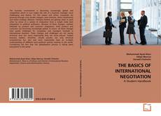 Capa do livro de THE BASICS OF INTERNATIONAL NEGOTIATION 