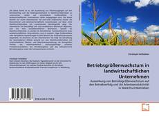 Betriebsgrößenwachstum in landwirtschaftlichen Unternehmen的封面
