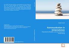 Capa do livro de Kommunikation in Unternehmen 