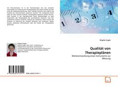 Copertina di Qualität von Therapieplänen
