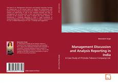 Bookcover of Management Discussion and Analysis Reporting in India