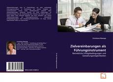 Copertina di Zielvereinbarungen als Führungsinstrument