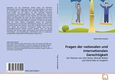 Copertina di Fragen der nationalen und internationalen Gerechtigkeit
