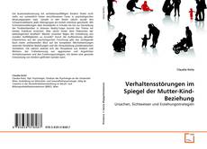 Capa do livro de Verhaltensstörungen im Spiegel der Mutter-Kind-Beziehung 